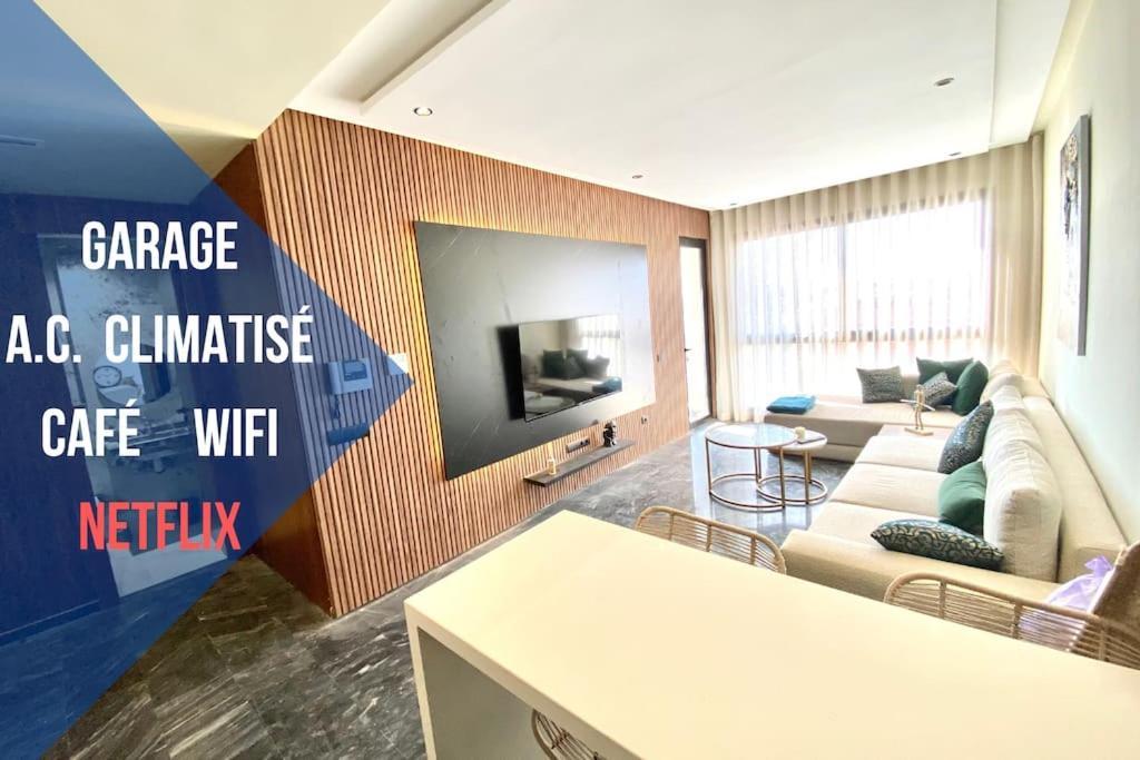 New Modern 1 Bedroom 1Min Fr Tramway Casablanca Extérieur photo